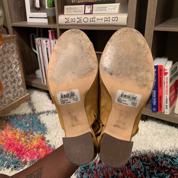 Nine West Open-Toe Slingback Block Heels - Picture 4 of 4